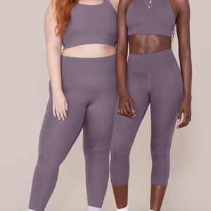 Girlfriend Collective High Rise Compressive Legging in Dahlia XS